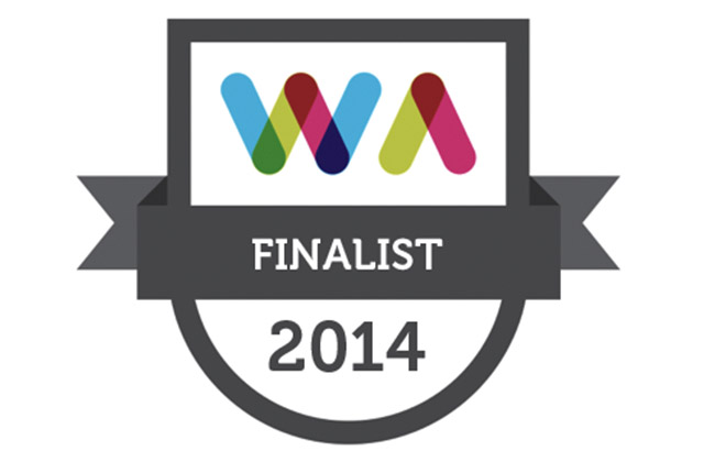 Finalist - Best Arts Website - Web Awards 2014