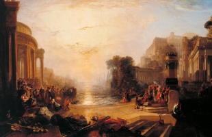 The Decline of the Carthaginian Empire (1817) by William Turner