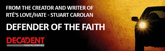 Creator & Writer of LOVE/HATE - Stuart Carolan comes to Pavilion Theatre!