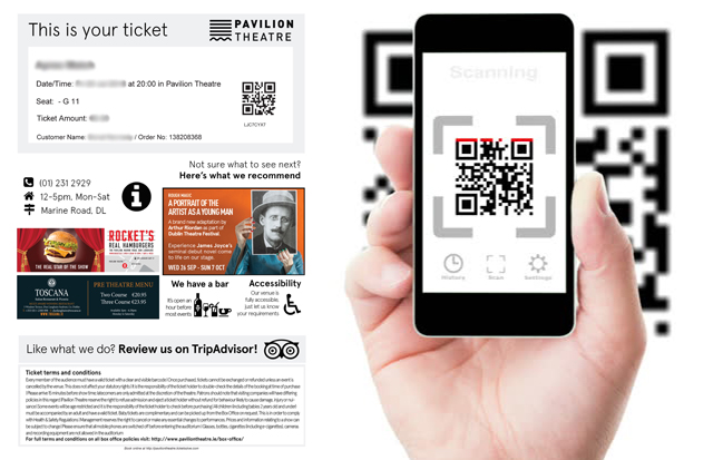 E-tickets: environmentally-friendly entry