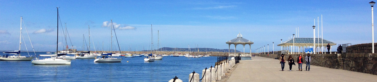 Places to stay and eat in Dún Laoghaire, close to Pavilion Theatre